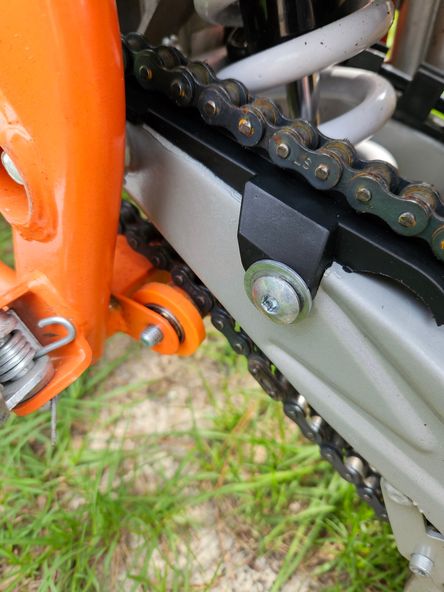 JKS 50 swing arm chain protector