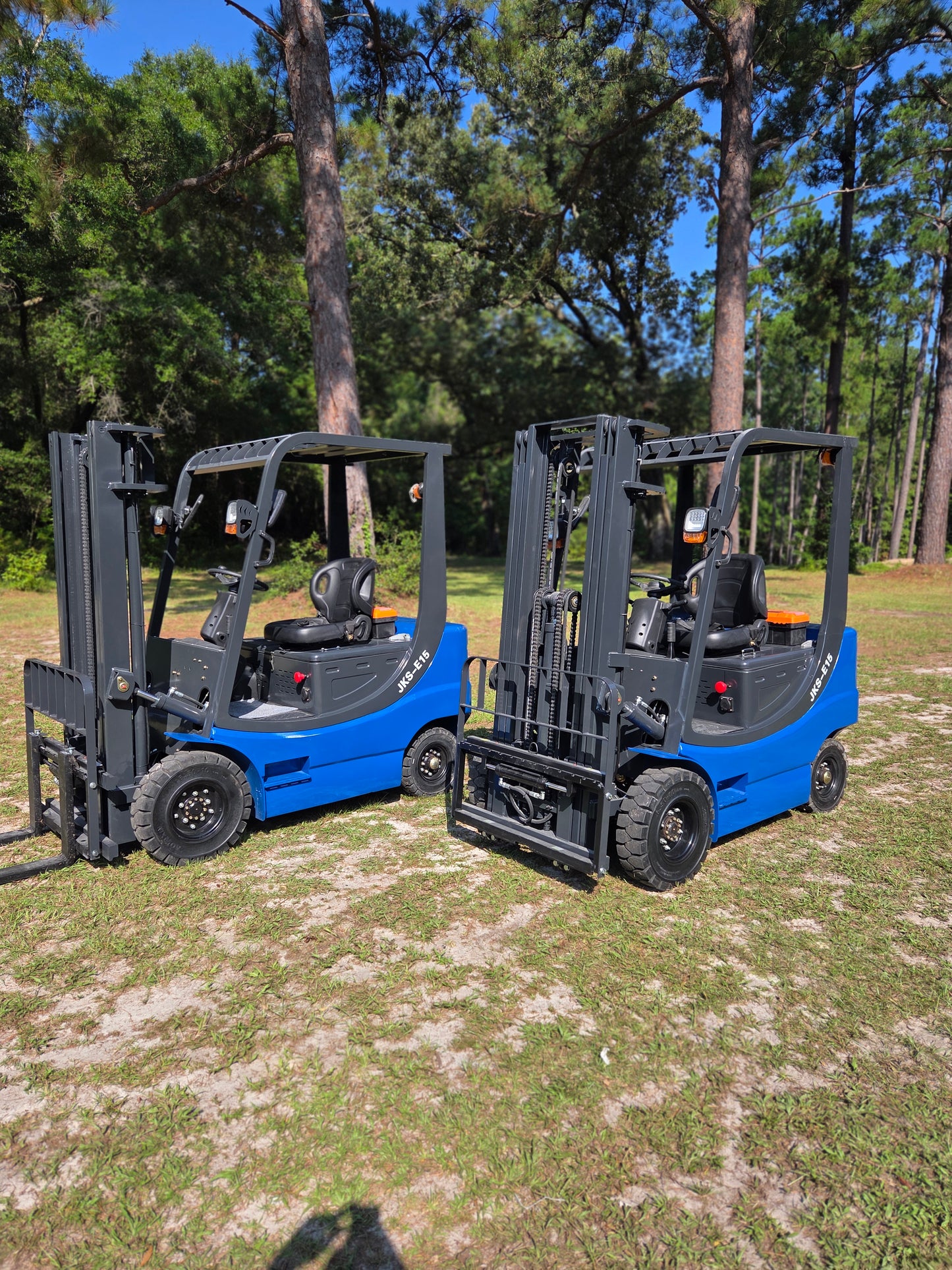 JKS E15 Electric Forklift 15ft lift