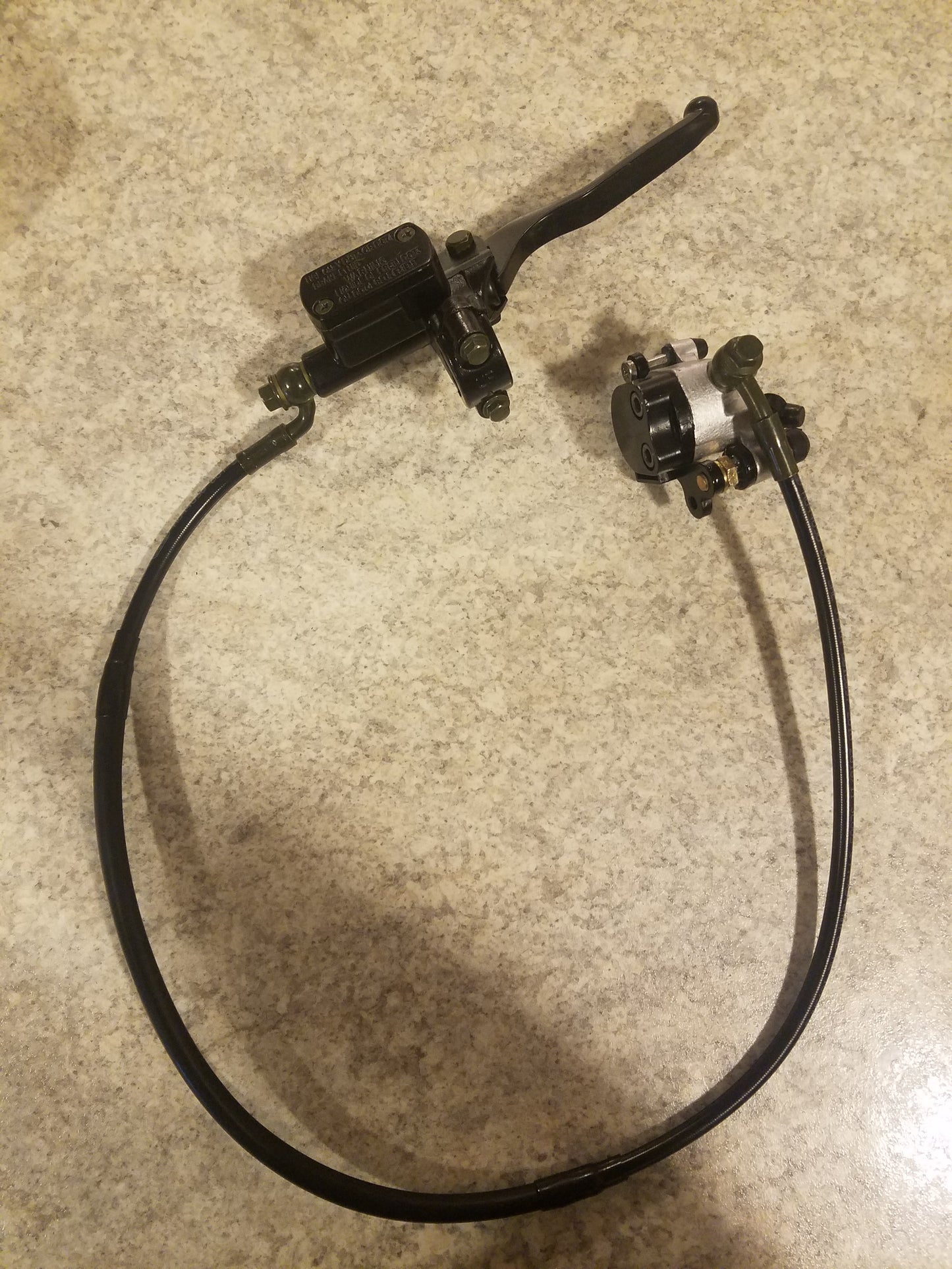 JKS MX 50 Front Brake Assembly