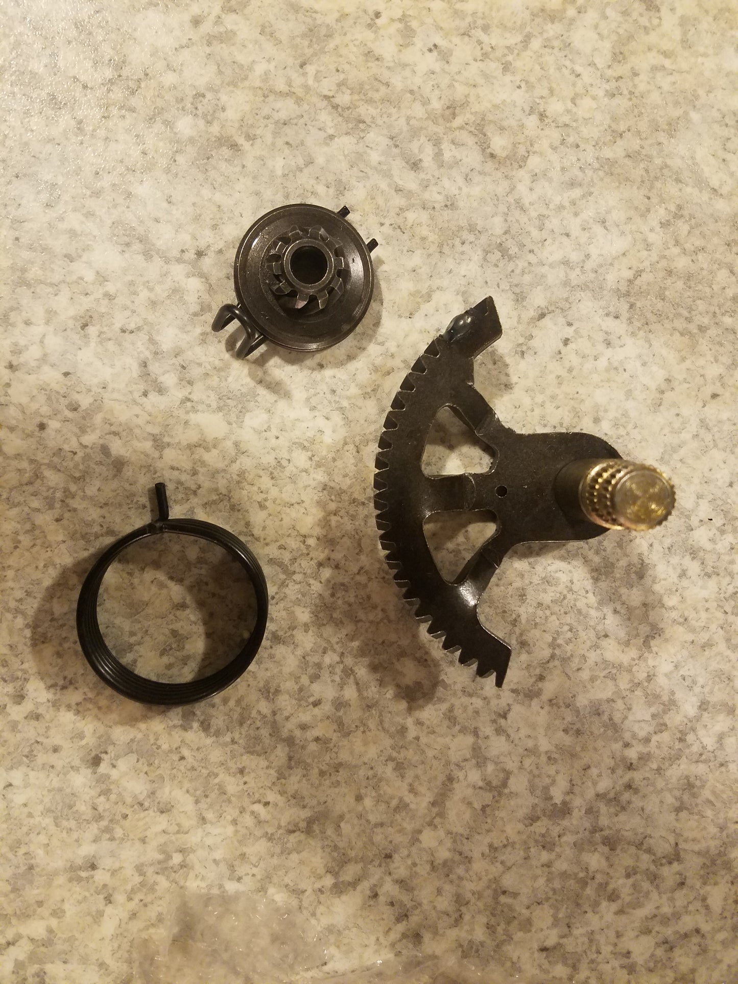 JKS TS 50 Kick Start Gears and Spring.
