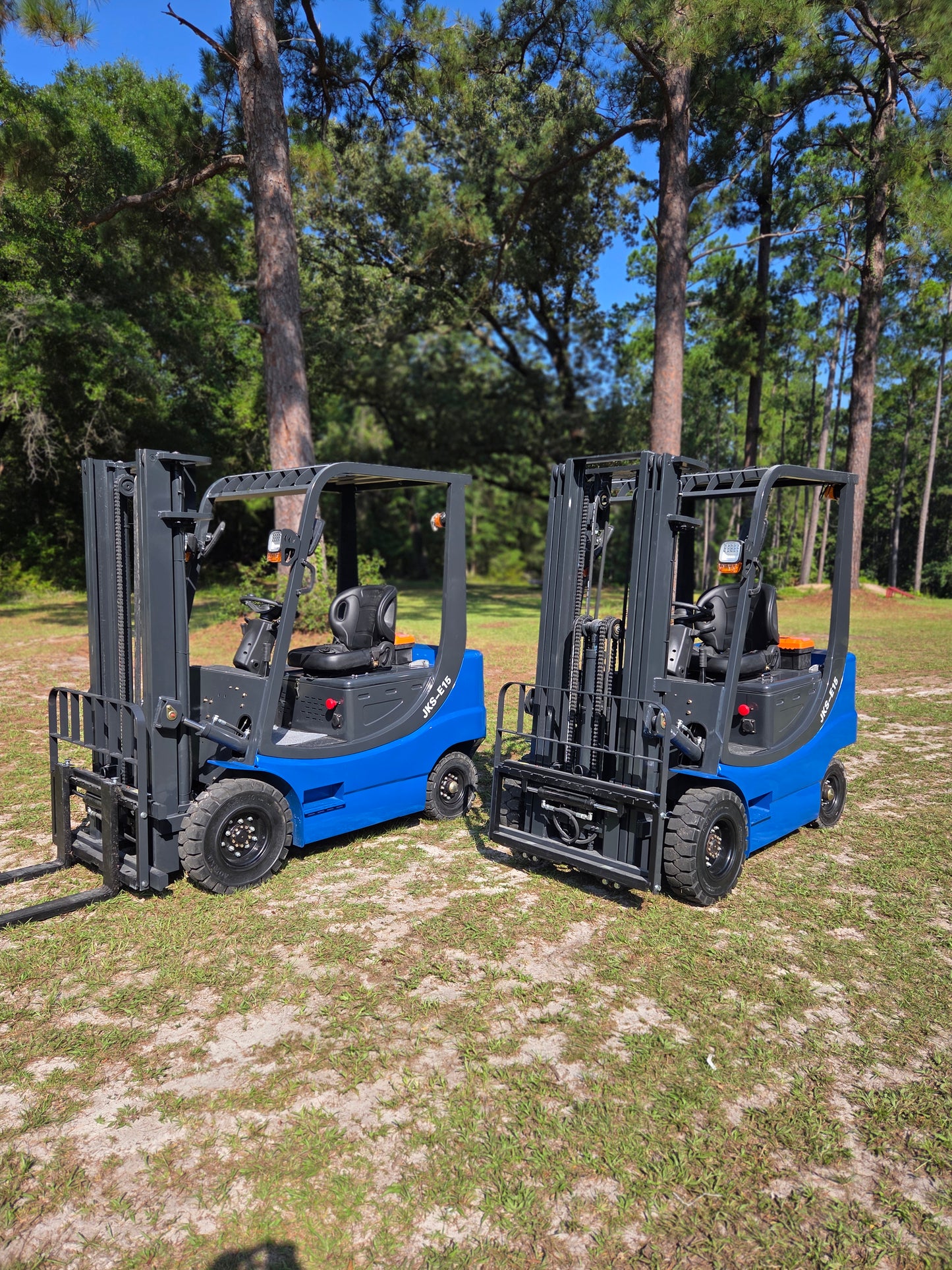 JKS E15 Electric Forklift 10ft lift